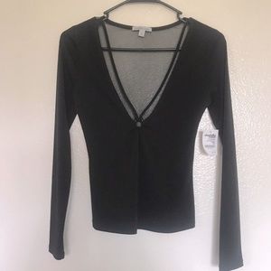 brand new charlotte russe night out top